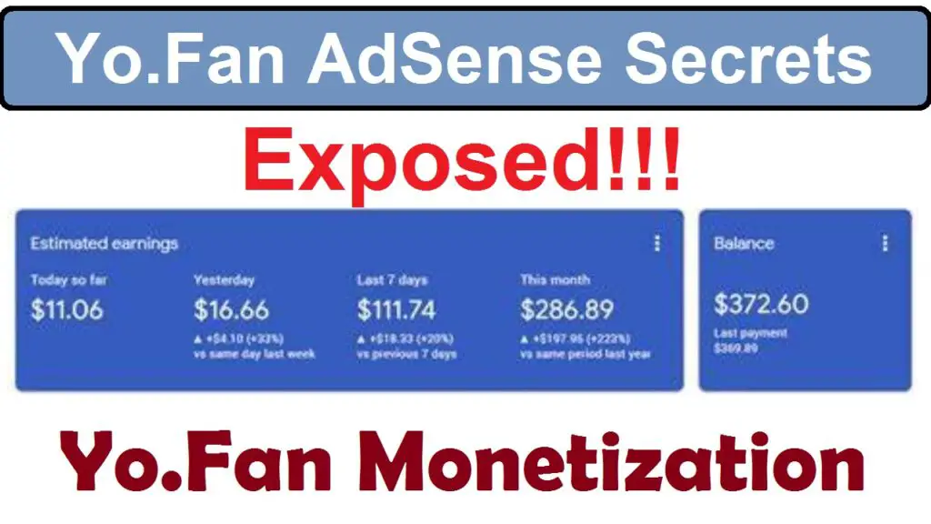 Yo.Fan AdSense Trick