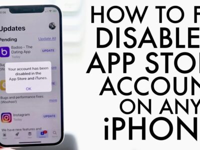 How to fix "Your Account Has Been Disabled In The App Store and iTunes" - 2