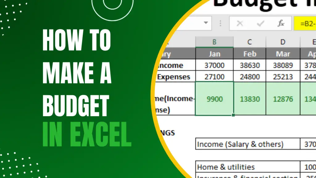 What is the Excel tool for budgeting?
