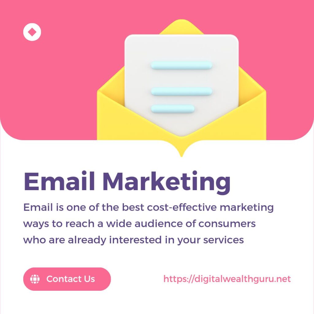 Email marketing is essentially a digital megaphone for your business